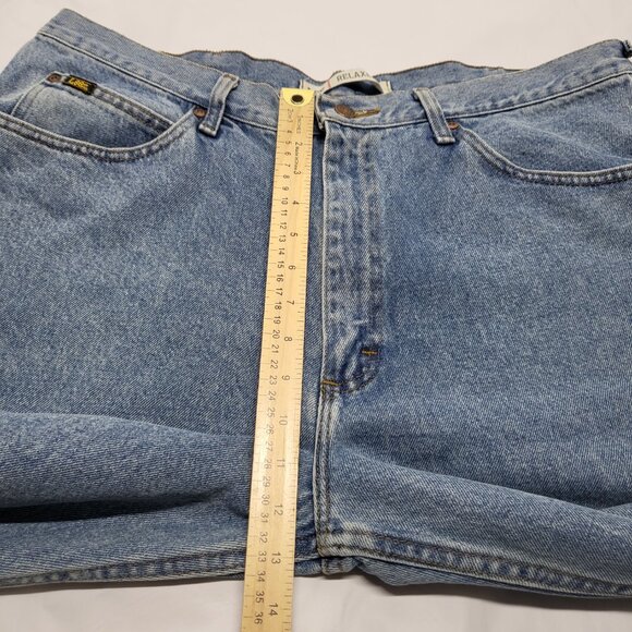 Lee Mens Mens Jeans Relaxed Fit 40 X 34 Straight Leg Heavyweight Cotton - Picture 15 of 16